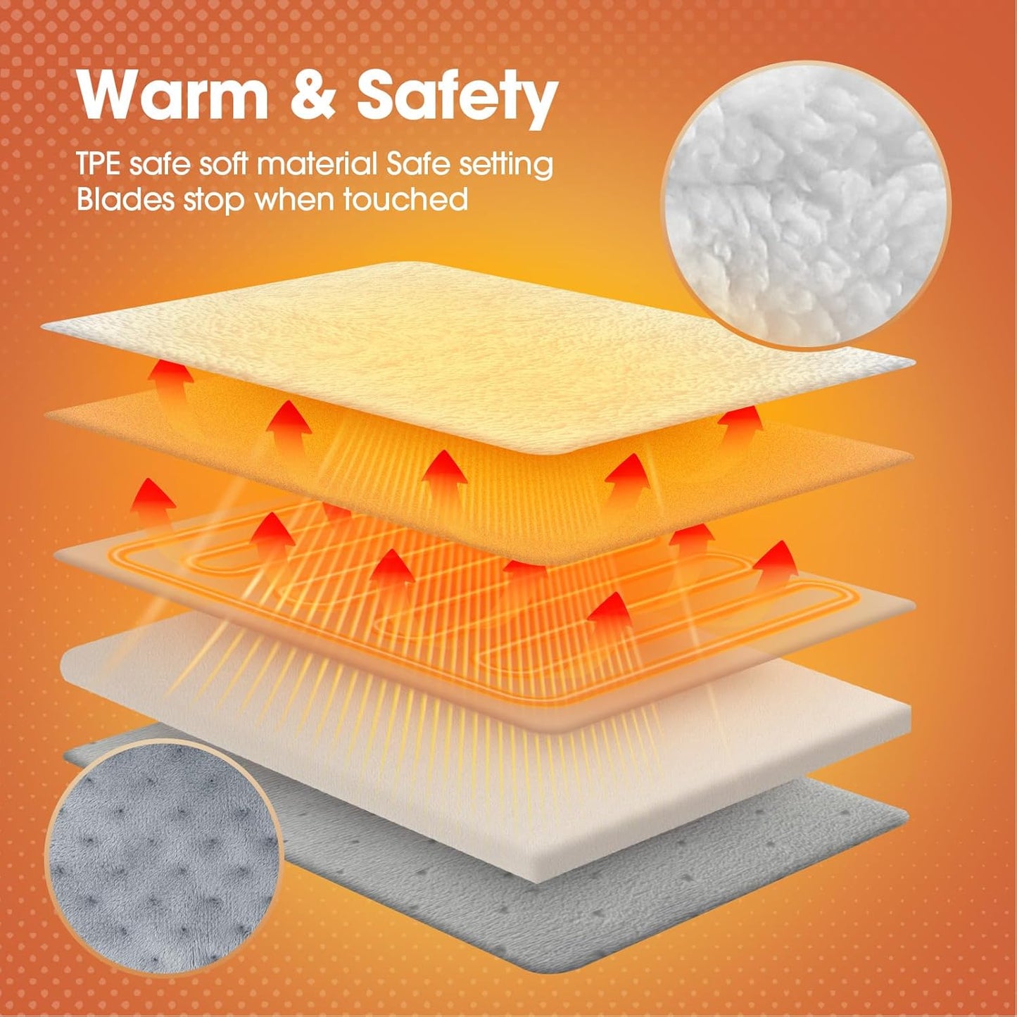 Winter Preferred Electric Heating Heated Shoes Plug-in Feet Warmer